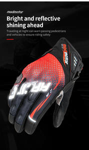 Gants de course personnalisables pour hommes femmes été respirant Kart gants de course pour vélos motos gants de motocross - Product Image 3