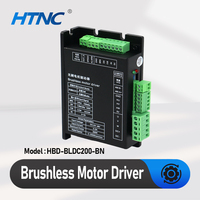 Driver de moteur DC HLTNC HBD-BLDC200-BN 200W 12V-48V avec PWM 485 pour moteur pas à pas de machine CNC