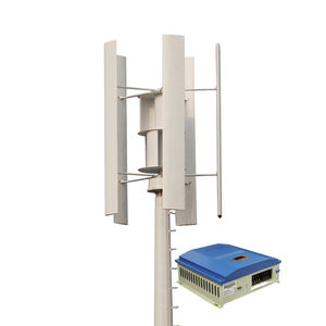 Turbine éolienne Maglev modèle à 5 lames, moulin à vent <span class=keywords><strong>domestique</strong></span>, axe vertical, <span class=keywords><strong>5kw</strong></span>, - Product Image 2
