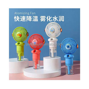 Ventilatore Nebulizzatore Little Monster Dual Spray 100% Originale e Nuovo, 4 Velocità (Motore Brushless/Batteria LiPo 18650 1200mAh) - Product Image 4