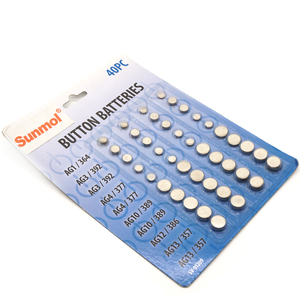 Sunmol ขายร้อน1.5V แบตเตอรี่อัลคาไลน์ <span class=keywords><strong>AG1</strong></span> AG3 <span class=keywords><strong>AG4</strong></span> AG10 AG12 AG13นาฬิกาโทรศัพท์มือถือรถแบตเตอรี่ - Product Image 2