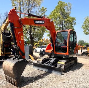 Excavadoras Coreanas de Segunda Mano Doosan DX75 DX75-9C DX75LC-9C de 7 y 7.5 Toneladas, Pequeñas, Hidráulicas, a Bajo Precio y con Pocas Horas de Uso - Product Image 4