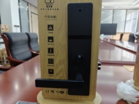 Serrure de porte d'hôtel RFID avec carte intelligente et clé mécanique - Système de contrôle d'accès électronique avec encodeur et logiciel de gestion