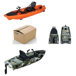 Kayak modulaire détachable 2025, nouveau design, kayak de pêche en HDPE, avec moteur à l'avant ou à la mi-arrière, kayak détachable - Product Image 1