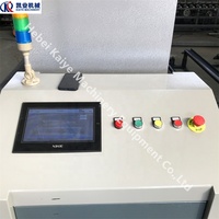 Machine de fabrication de grillage hexagonal pour cages à poulets, haute productivité, avec écran tactile PLC et revêtement PVC galvanisé