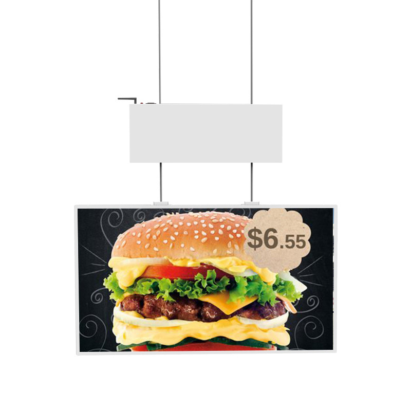 Doble cara Digital signo | de alta luminosidad integrada de doble cara ventana publicidad pantalla