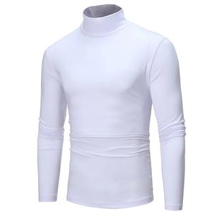 Abbigliamento da <span class=keywords><strong>uomo</strong></span> autunno e inverno a collo alto multicolore camicia a fondo <span class=keywords><strong>manica</strong></span> lunga spazzolata biancheria <span class=keywords><strong>intima</strong></span> <span class=keywords><strong>termica</strong></span> - Product Image 2