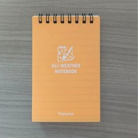 Libreta de Bolsillo Personalizable, Impermeable, con Espiral, de Papel de Piedra, para Negocios, 127*76mm