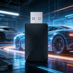 อะแดปเตอร์ไร้สาย CarPlay รุ่น Rhythm Mini USB 2 in 1 รองรับ Android Auto 5.8G WiFi BT 5.2 เชื่อมต่ออัตโนมัติ - Product Image 5