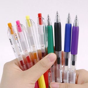 Wholesale Luxury Gel Ink <b>Pens</b> Blue Red Water-Based Student <b>Pens</b> with Logo 0.5mm Writing Width Luxury Stationery Office Supplies - Product Image 3
