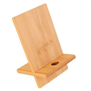 Support de bureau en bambou gravé, écologique et créatif, avec design personnalisé, vente en gros - Product Image 4