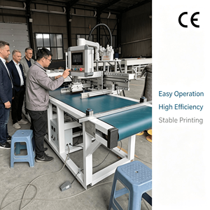 Machine d'impression sérigraphique pneumatique de bureau à une seule couleur pour l'impression sur <span class=keywords><strong>t</strong></span>-<span class=keywords><strong>shirt</strong></span>, machine d'impression sérigraphique, couleur noire - Product Image 5