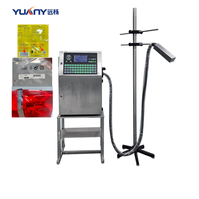 Inkjet Printing Machine Automatic High-Speed All-Direction Spraying Date Bar Code QR Code Plastic for Bottles Cans Jars Boxes