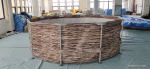 Bán buôn 0.9 mét Bạt PVC khung kim loại hồ bơi bền và cá nhân bởi Thượng Hải nhà máy - Product Image 4