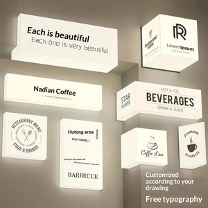 กล่องไฟอะคริลิค LED แบบเต็มตัว ส่องสว่าง 5000 ลูเมนส์ กันน้ำ กันรังสียู<span class=keywords><strong>วี</strong></span> พิมพ์ลาย สำหรับร้านตัดผม กล่องไฟโฆษณา โด่งดังทางอินเทอร์เน็ต - Product Image 2