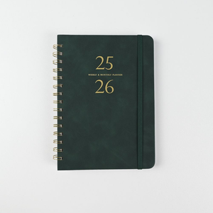 Agenda scolaire 2026-2027 avec spirale, liste <span class=keywords><strong>de</strong></span> tâches, mise en page <span class=keywords><strong>calendrier</strong></span> et design <span class=keywords><strong>de</strong></span> couverture élégant - Product Image 3