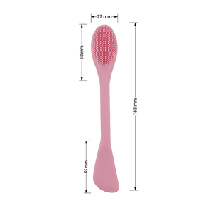 2 in 1 Beauty Products Exfoliating <b>Brush</b> <b>Brush</b> Silicone Face Mask <b>Brushes</b> Spatula Silicone Face Scrubber - Product Image 3