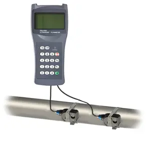 Clamped Type Digital Handheld Liquid Tds 100h Ultrasonic Flow Meter