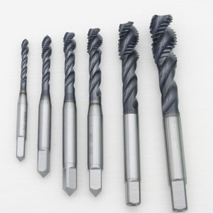 Taraud à rainure hélicoïdale HSS-E série <span class=keywords><strong>Guhring</strong></span> 7777, filetage métrique pour norme JIS, pour le traitement général de l'acier 38HRC - Product Image 1