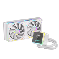 Refroidisseur de processeur liquide Gamer-X M240 240/360 mm AIO 270 W TDP 3 broches ARGB LED Dissipateur thermique en aluminium à roulement fluide pour boîtier d'ordinateur