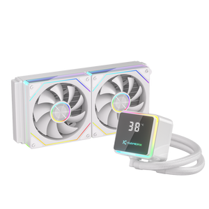 Refroidisseur de processeur <span class=keywords><strong>liquide</strong></span> <span class=keywords><strong>Gamer</strong></span>-X M240 240/360 mm AIO 270 W TDP 3 broches ARGB LED Dissipateur thermique en aluminium à roulement fluide pour boîtier d'ordinateur - Product Image 2
