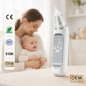 Aspirateur nasal électrique intelligent avec technologie de pointe Aspirateur nasal pour bébé, 68 kPa de puissance d'aspiration, matériau sans BPA - Product Image 1