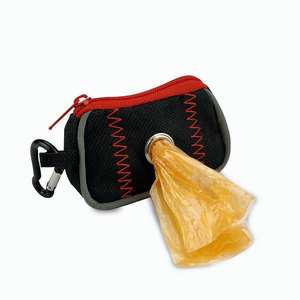 Sacs à déjections pour animaux de compagnie en tissu Oxford, pochette de rangement portable pour sacs à déjections canines avec mousqueton pour utilisation en extérieur - Product Image 4