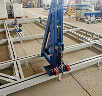 Machine de réparation de carrosserie et de châssis de véhicules souterrains TG-F1 avec pompe hydraulique à air, capacité 10 tonnes, construction en fer/métal