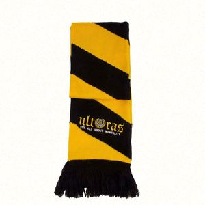 Bufanda de Fútbol Tejida con Logotipo Personalizado al por Mayor para Fanáticos del Deporte - Product Image 4
