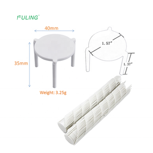 Il risparmiatore a 1.57 pollici della pila della scatola della <span class=keywords><strong>Pizza</strong></span> dei PP, lo strumento <span class=keywords><strong>di</strong></span> plastica bianco della <span class=keywords><strong>Pizza</strong></span> del supporto del treppiede della <span class=keywords><strong>Pizza</strong></span> sta 50 casi - Product Image 1