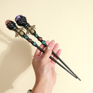 ตะเกียบคริสตัลรูปผึ้งแบบขายส่ง ตะเกียบไม้ทำมือสำหรับเวทมนตร์ ตะเกียบเรกิสำหรับบำบัด ของตกแต่ง ของขวัญ ขายส่งจำนวนมาก - Product Image 5