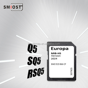 SMIOST Custom Wireless CarPlay GPS mappa di navigazione aggiornamento CID SD Card per Audi MIB HS 16GB Q5 A4 S3 Q2 europa - Product Image 2