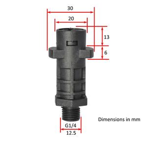 Nettoyeur de mousse à haute pression, nettoyeur de mousse de savon à haute pression, générateur de mousse de lavage de voiture, nettoyeur de mousse de neige avec adaptateur de Karchers - Product Image 2