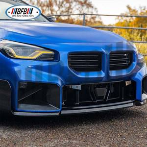 Aérations inférieures de pare-chocs avant en fibre de carbone préimprégnée sèche pour <span class=keywords><strong>BMW</strong></span> G87 <span class=keywords><strong>2023</strong></span> pour <span class=keywords><strong>BMW</strong></span> M2 Pare-chocs de voiture de qualité - Product Image 6