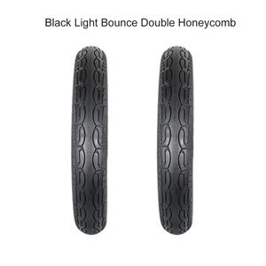 Pneus pleins alvéolés de 14 pouces, pneus sans air 14x2.125 en caoutchouc pour accessoires de vélos électriques et trottinettes électriques - Product Image 6