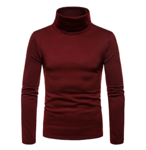 Camicia a maniche lunghe con ghetta al collo alto all'ingrosso biancheria intima a collo alto modale da <span class=keywords><strong>uomo</strong></span> - Product Image 4