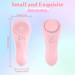 Vibrateur pour culotte, mini vibromasseur portable pour femme, stimulateur clitoridien, masseur vibrant télécommandé, jouets sexuels pour femmes - Product Image 4