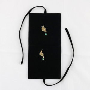 Custom logo Luxury Microfiber Jewelry Pouch for Bracelet Necklace Rings Packaging <b>Envelope</b> <b>Gift</b> Bags Velvet Jewelry Packaging - Product Image 5