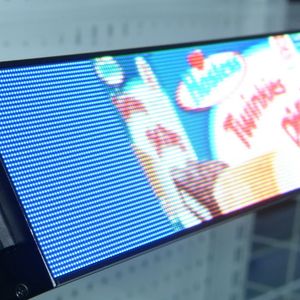 Fornitore diretto Video scaffale esile Display a Led cartellone pubblicitario intelligente mensola a LED schermo di visualizzazione per grande spettacolo commerciale - Product Image 4