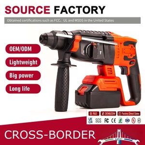 <span class=keywords><strong>Martello</strong></span> Elettrico a Batteria al Litio per Lavori Pesanti, Compatibile con Batterie Milwaukee, Trapano a Percussione Elettrico ad Alta Potenza per Calcestruzzo - Product Image 1