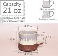 Vente en gros du fabricant, ensemble de tasses à thé en céramique personnalisable, tasses à glaçure, sans BPA et anti-fuite, style américain pour le dos et l'école