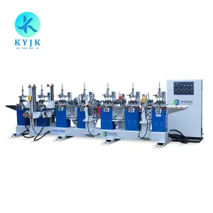 KAIYUAN MMD-J4W4 Professional Manufacturer wood polisher machine Short Material Line Sander sanding mdf machine