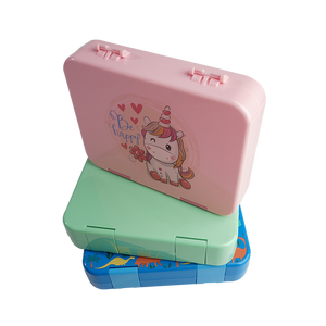 Grande boîte à lunch Bento en plastique portable à <span class=keywords><strong>5</strong></span> <span class=keywords><strong>compartiments</strong></span> pour enfants à usage domestique - Product Image 1