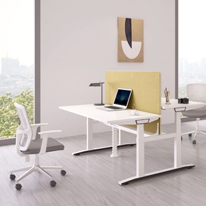 Escritorio Ergonómico Moderno de Oficina con un Solo Motor, Mesa para Computadora Ajustable en Altura Eléctrica, Estilo Moderno - Product Image 6