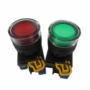 YW Series Push <b>Button</b> Panel Mount Flat <b>Button</b> YW1B-M1E10S - Product Image 5