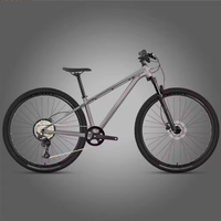 13,7 kg leichtes Offroad-Mountainbike, Lockout-Federung, Shimano 9-Gang, hydraulische Scheibenbremse