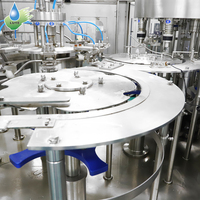 Ligne de remplissage de bouteilles de 10 litres 1000 bph, machine de mise en bouteille d'eau pour grandes bouteilles de 5L et 12L pour la production d'eau minérale pure
