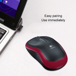 Nouvelle conception Souris optique sans fil Logitech M185 2,4 GHz 3 boutons 1000 DPI - Product Image 2