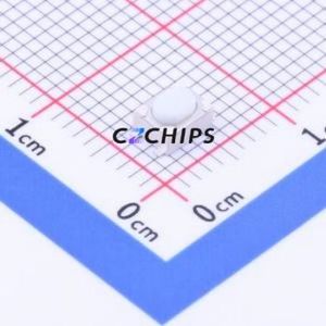 YTSA017A0252501B Tactile Switch SMD Switch Single Pole Single Throw Oval Button 2.5N Vertical Mount - Product Image 1