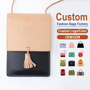 Bolso Bandolera de Cuero Genuino para Mujer, Mini Bolsa para Teléfono, de Lujo, Ecológico, Compatible con Varias Marcas - Product Image 1